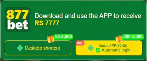 877Bet Game register bonus